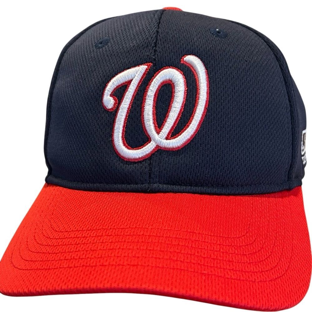 Washington Nationals Youth Team Core Classic Adjustable Hat - Navy - Picture 2 of 9